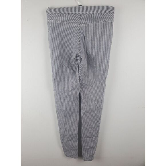 Free People Jeans 25 Womens Skinny Leg Grey White Striped High Rise Casual - Picture 3 of 4